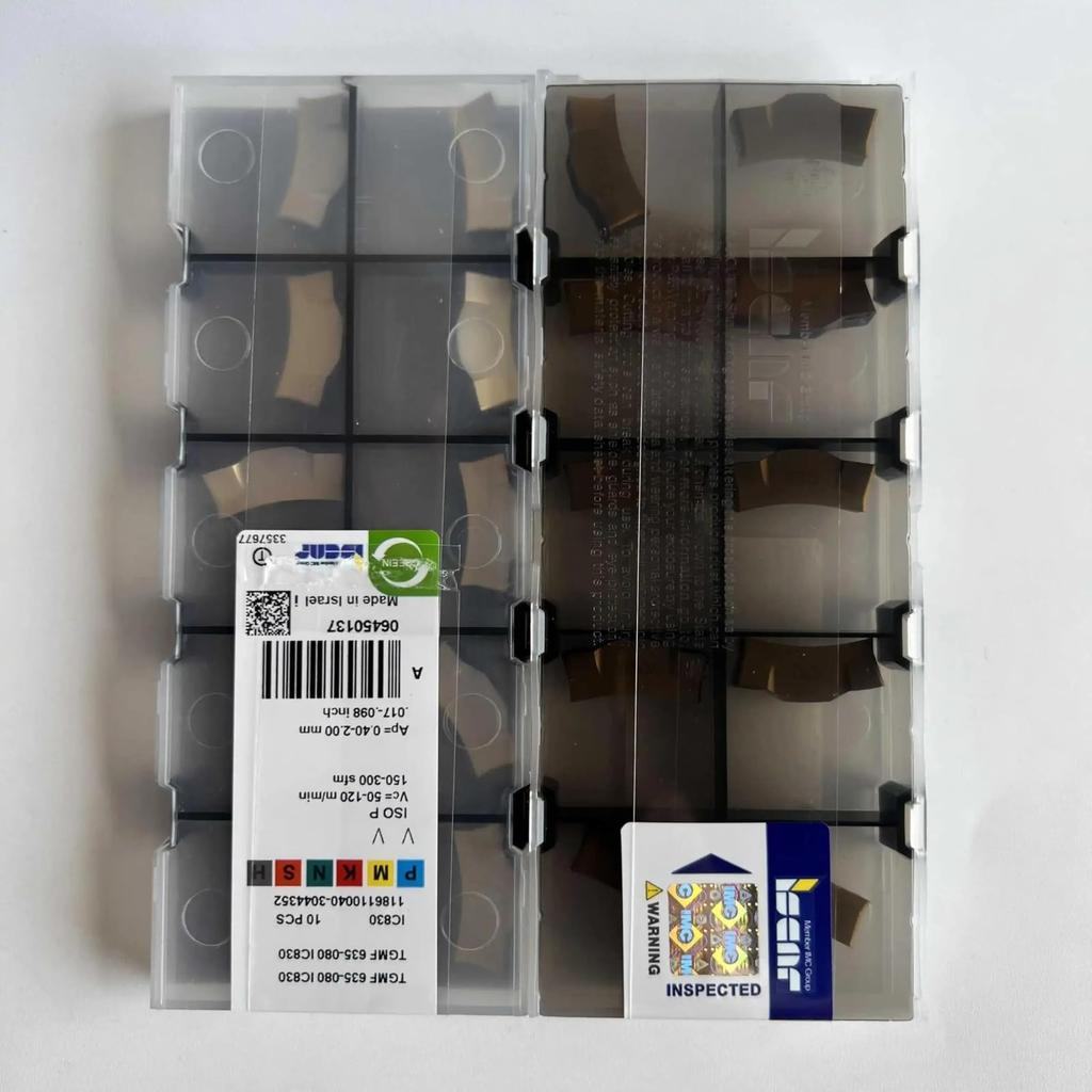 TGMF635-080 IC830 /Промышленные сменные твердосплавные пластины 10 шт.