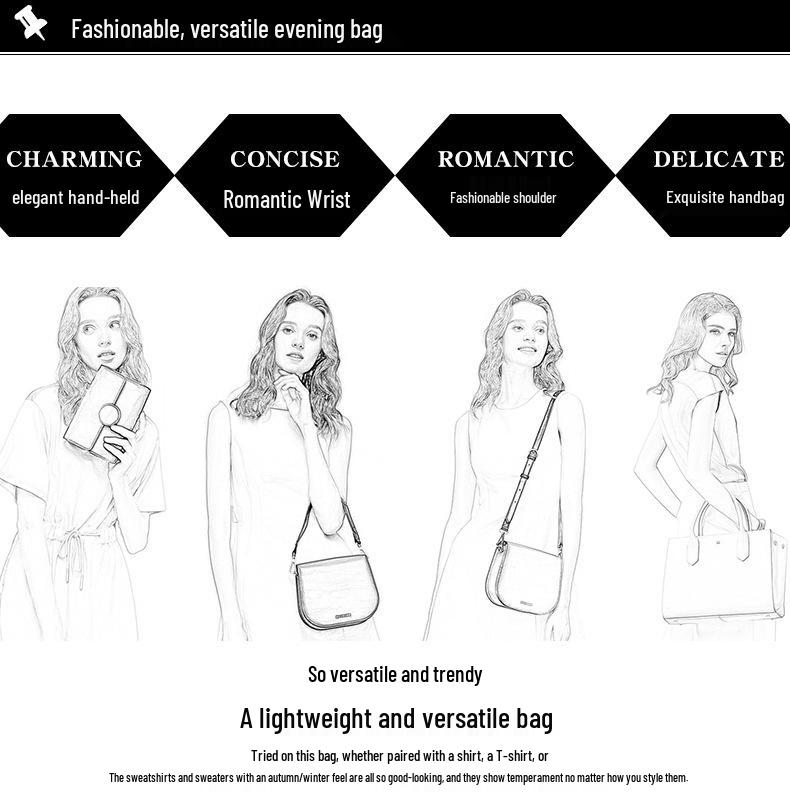 Элегантная вечерняя сумка с пайетками и складками - Женская сумочка-клатч на цепочке для вечеринки