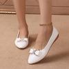 Женские туфли на плоской подошве, модные повседневные лоферы, элегантные плоские удобные кроссовки с бабочкой, женские мягкие классические офисные туфли для женщин