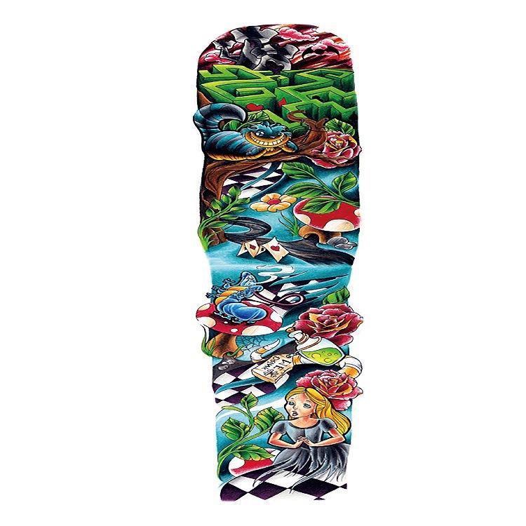 Наклейка на всю руку с татуировкой, большая цветочная наклейка на руку, водонепроницаемая наклейка на всю руку, имитация татуировки, набор Amazon, отдельная татуировка