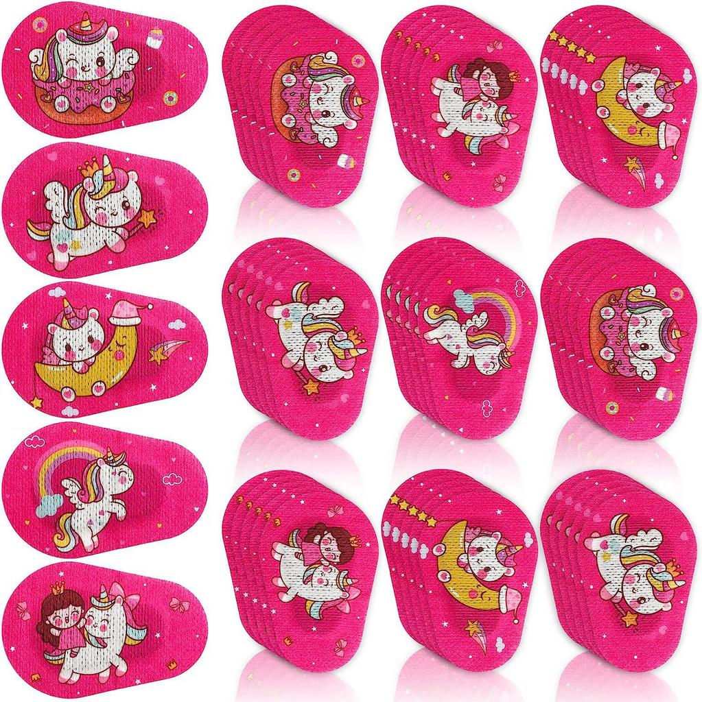 Детский окклюдер для лечения амблиопии - Дышащий, Полное покрытие, Мультяшный дизайн, Коррекция одного глаза при косоглазии