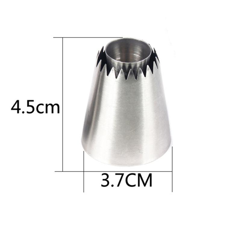 Stainless Steel Cookies Pastry Icing Piping Nozzles Flower Mouth Cream Tips Cake Fondant Decorating Tools Kitchen Baking Gadgets