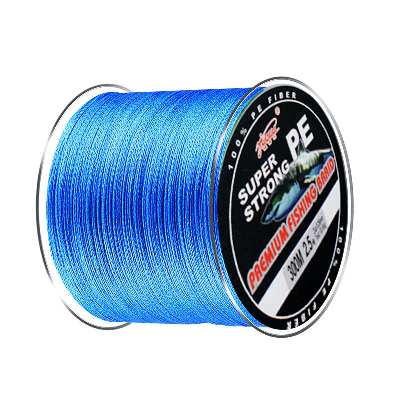 Yudeli PE Fishing Line - 300 Meters, 4 Braided, Powerful, Anti-Bite