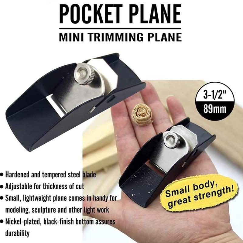 Мини Строганок Деревообрабатывающие Инструменты Деревянный Строганок Инструмент для Обрезки Края Дерева Деревообрабатывающий Рубанок Ручной Инструмент Деревообработка Профессиональные Ручные Инструменты