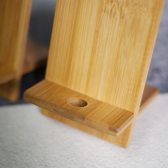 Держатель для мобильного телефона Многофункциональный Многоразовый Устойчивый Деревянный Универсальный Противоскользящий Портативный Настольный Держатель для Сотового Телефона