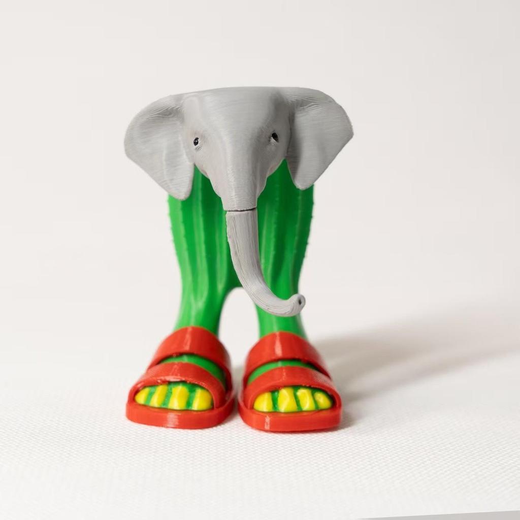 Игрушка 3D-печати, артикулированное глубоководное чудовище – Креативная новинка