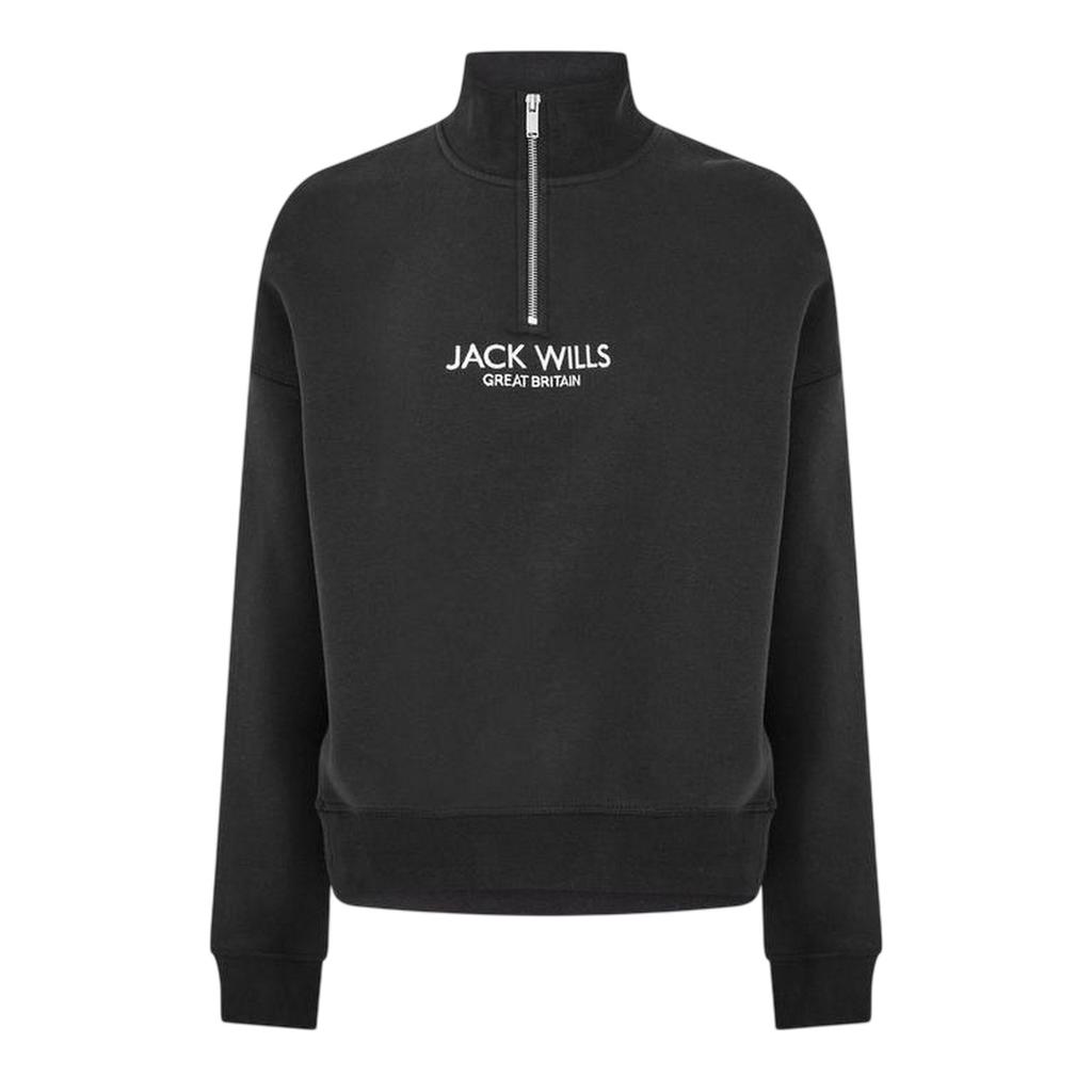 Jack Wills Womens/Ladies Honeylane Half Zip Sweatshirt