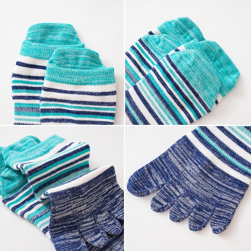 Носки для женщин и мужчин, красочные носки до щиколотки/для бега, хлопковые носки с пятью пальцами