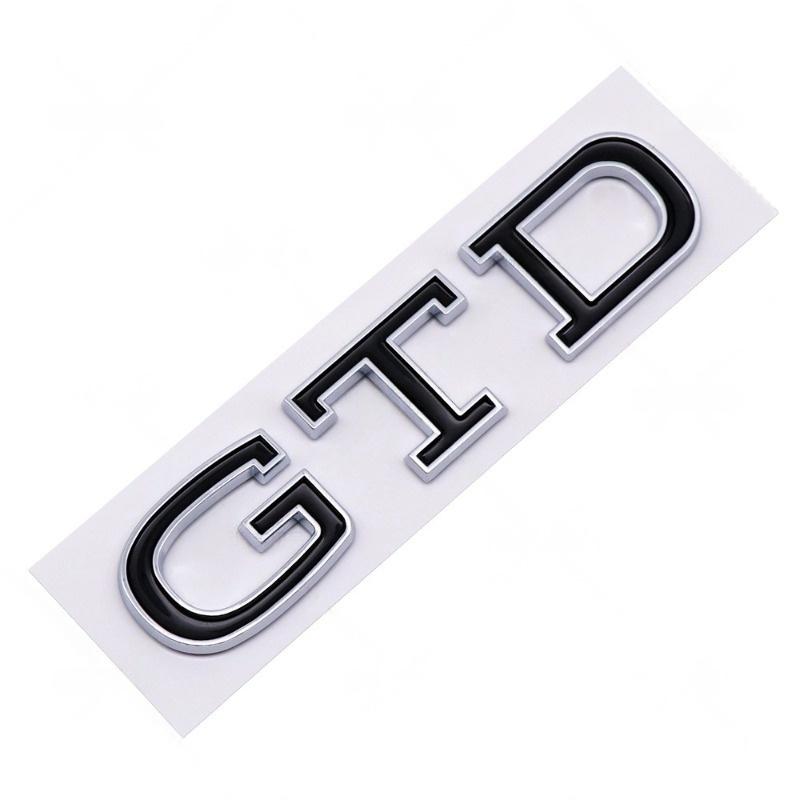 1 шт. 3D ABS Наклейка на заднюю дверь автомобиля Логотип GTD Буквенный значок Наклейки для Golf 4 5 6 7 MK4 MK5 MK6 MK7 Эмблема Аксессуары