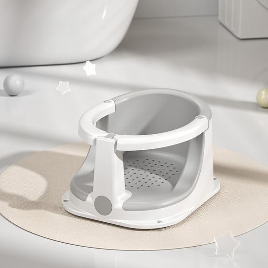 Baby Shower Seat Ergonomic Design Stable Comfortable Bath Chair Toddler Bath Chair Baby Bath Safety Seat