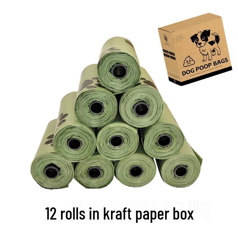 Биоразлагаемые мешки для отходов домашних животных и совок для какашек – для собак и кошек, в наличии одна штука