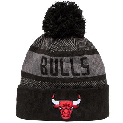 Шапка-бини Jake Cuff с логотипом Chicago Bulls, мужская серая кепка