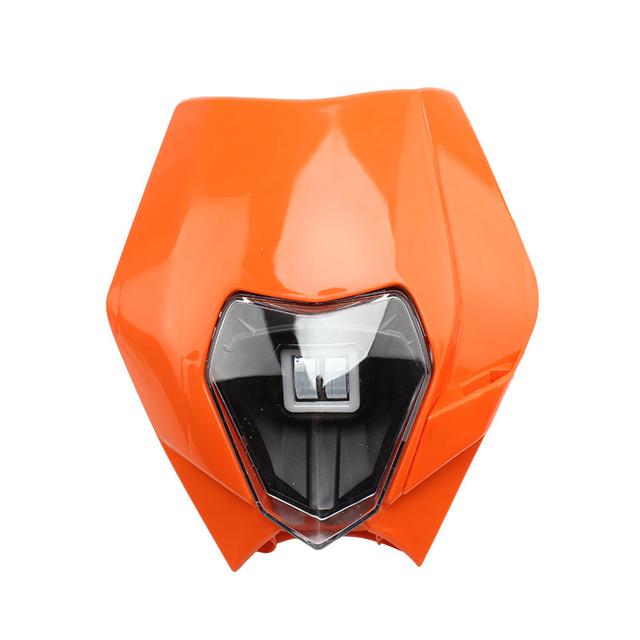 Светодиодная пластина фары мотоцикла EXC 300 SX SXF XC 125 200 250 350 450 Фара Super Moto Pit Dirt Bike Enduro для KTM Фара