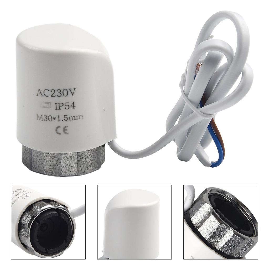 AC230V M30 1.5mm Electric Thermal Actuator For Floor Heating Radiator Valve Normally For Underfloor Heating Radiator Valve