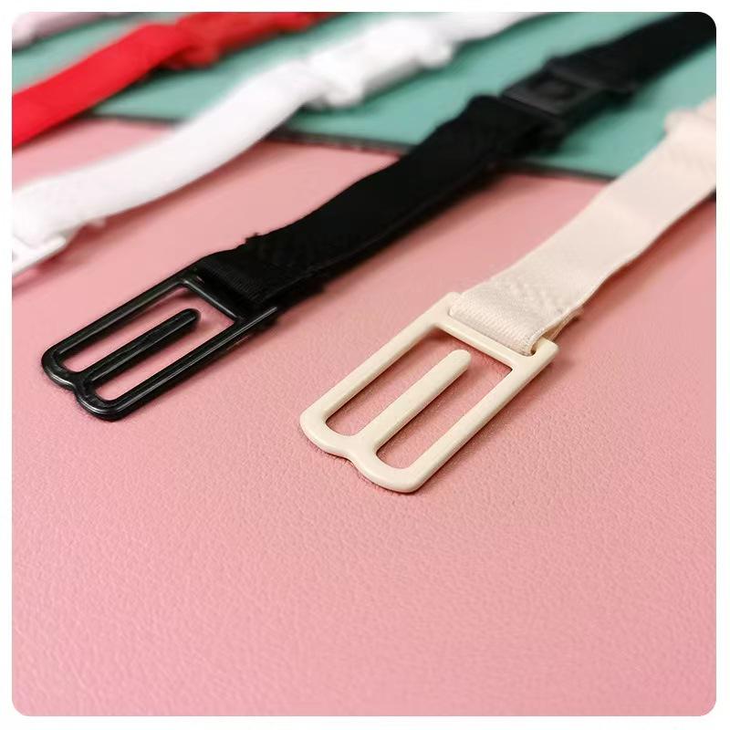 1Pc Upgrade Anti Slip Bra Straps for Women Lady Adjustable Women Accessories Holder Belt with Back Clips Polyester New Elastic