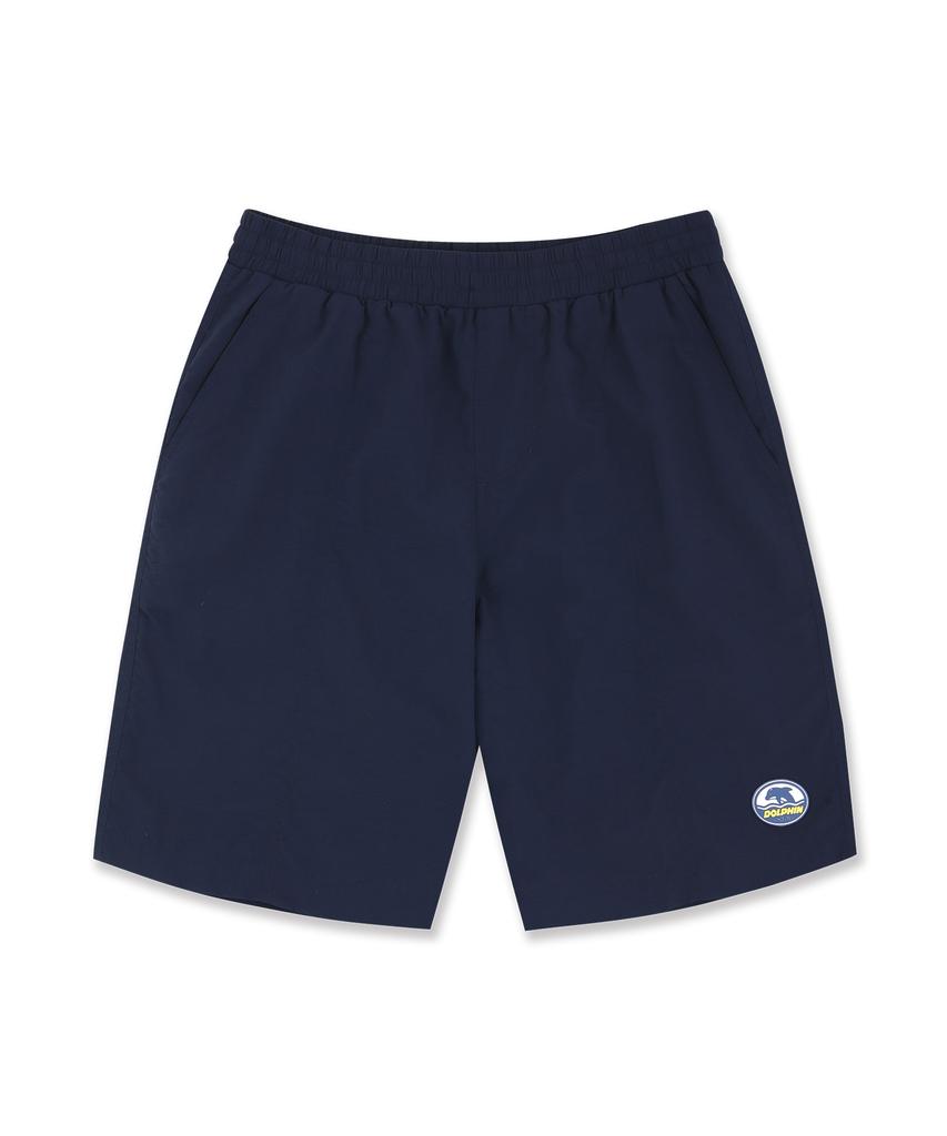 DOLPHIN WAVE APPAREL Силиконовая нашивка-дельфин Свободный крой Шорты из таслана Темно-синий