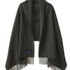 ABRAHAM MOON Merino Wool Shawl 70cm - Gray