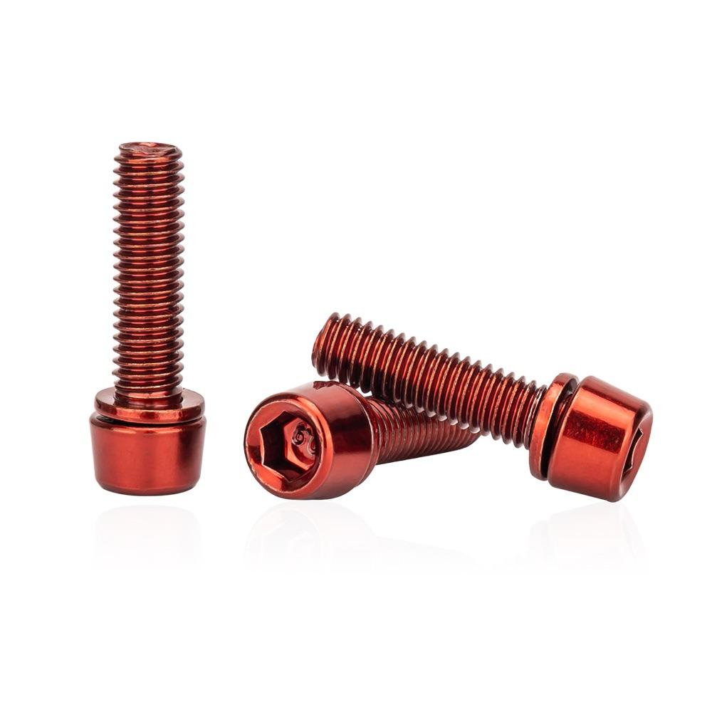 6 шт., винты для подъема велосипеда из нержавеющей стали, болты для выноса велосипеда для шоссейного велосипеда/руля велосипеда/езды