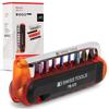 PB SWISS TOOLS 470RedCBB Bike Tool Set (9-Piece Set) Red (Box) 470REDCBB