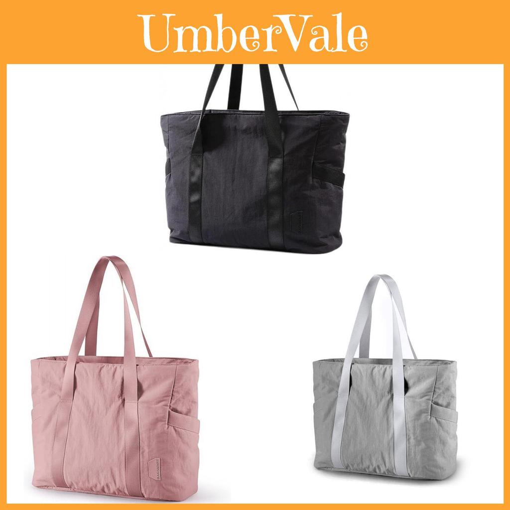 Crossborder Style Xl Nylon Shoulder Bag With Inner Zipper Pocket For Leisure