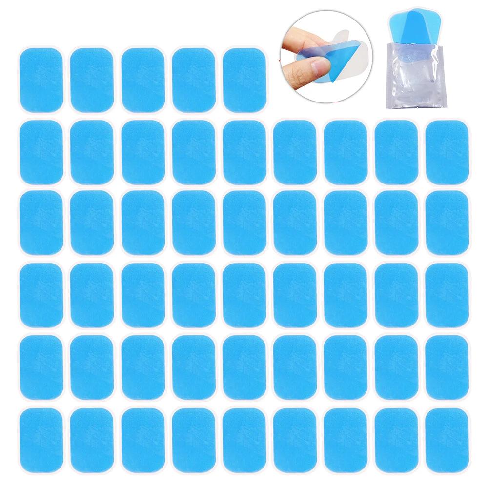20-50PCS Gel Pads for EMS Abdominal ABS Trainer Weight Loss Hip Muscle Stimulator Exerciser Replacement Massager Gel Patch