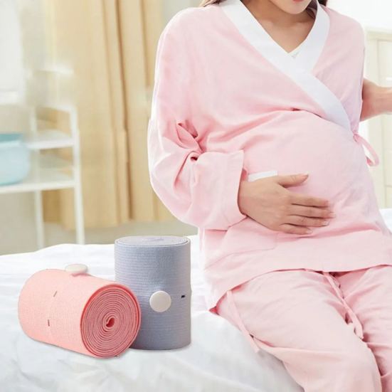 Ремень для мониторинга плода с петлей-кнопкой, эластичный пояс для монитора сердца плода, расширенный, для беременных женщин, для больницы