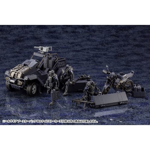 Kotobukiya Hexa Gear Booster Pack 003 Night Stalkers Version, 1/24 Scale Plastic Model Kit, Approximately 185mm Long, HG103
