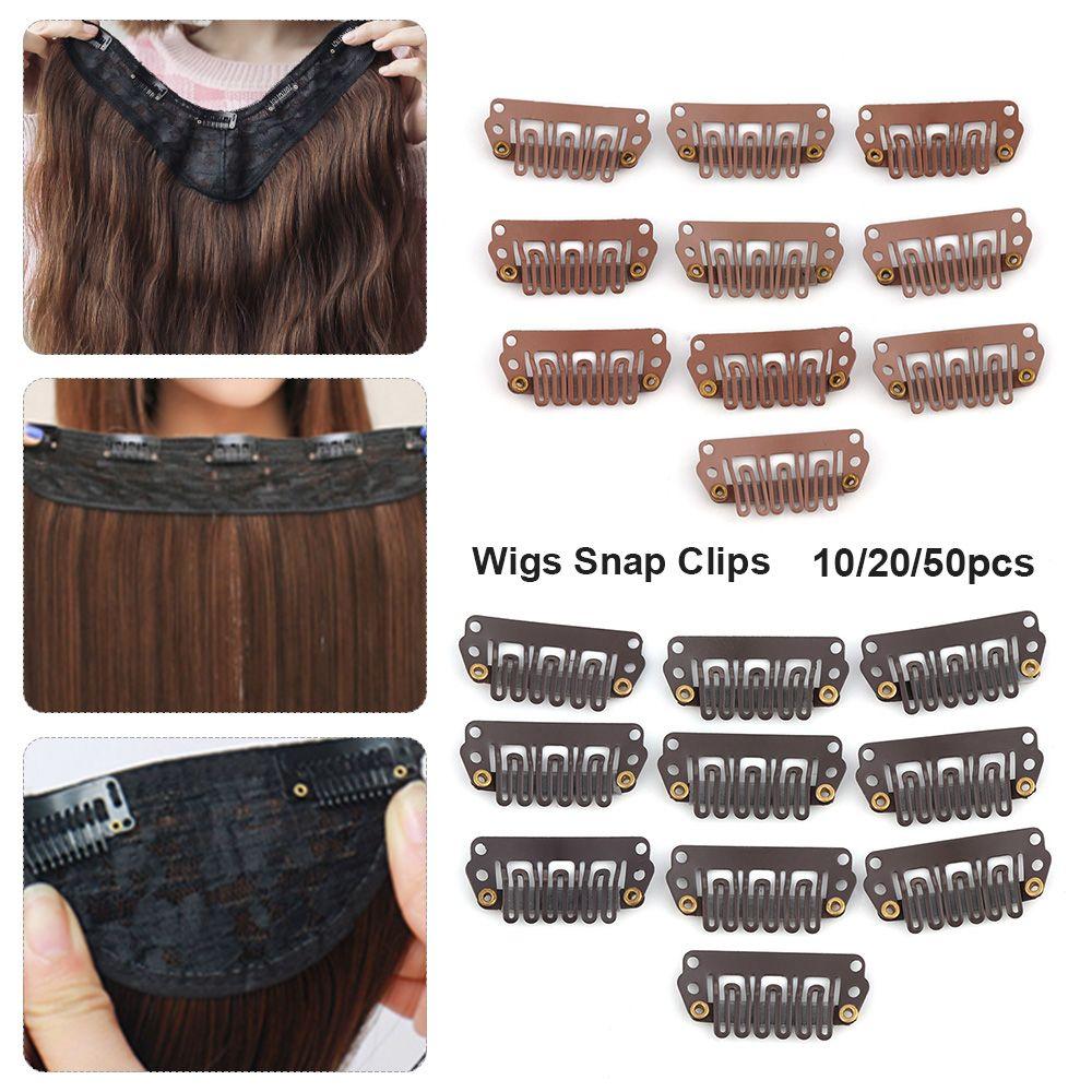 10/20/50pcs Hot Accessories HairStyling Iron Metal Pin Wigs Snap Clips U Shape Hairpins