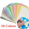 Decals Office School Supplies Circle Dot Labels Circle Stickers Round Stickers Color Coding Labels