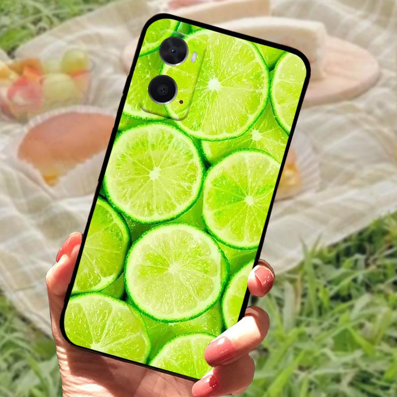 Чехол для OPPO A96 A36 A76 4G, противоударный задний мягкий чехол из ТПУ для телефонов OPPO A96 A36 A76 4G, роскошный черный защитный Fundas