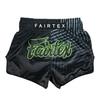 Fairtex Muay Thai Racer Shorts BS1924 Black/Green M