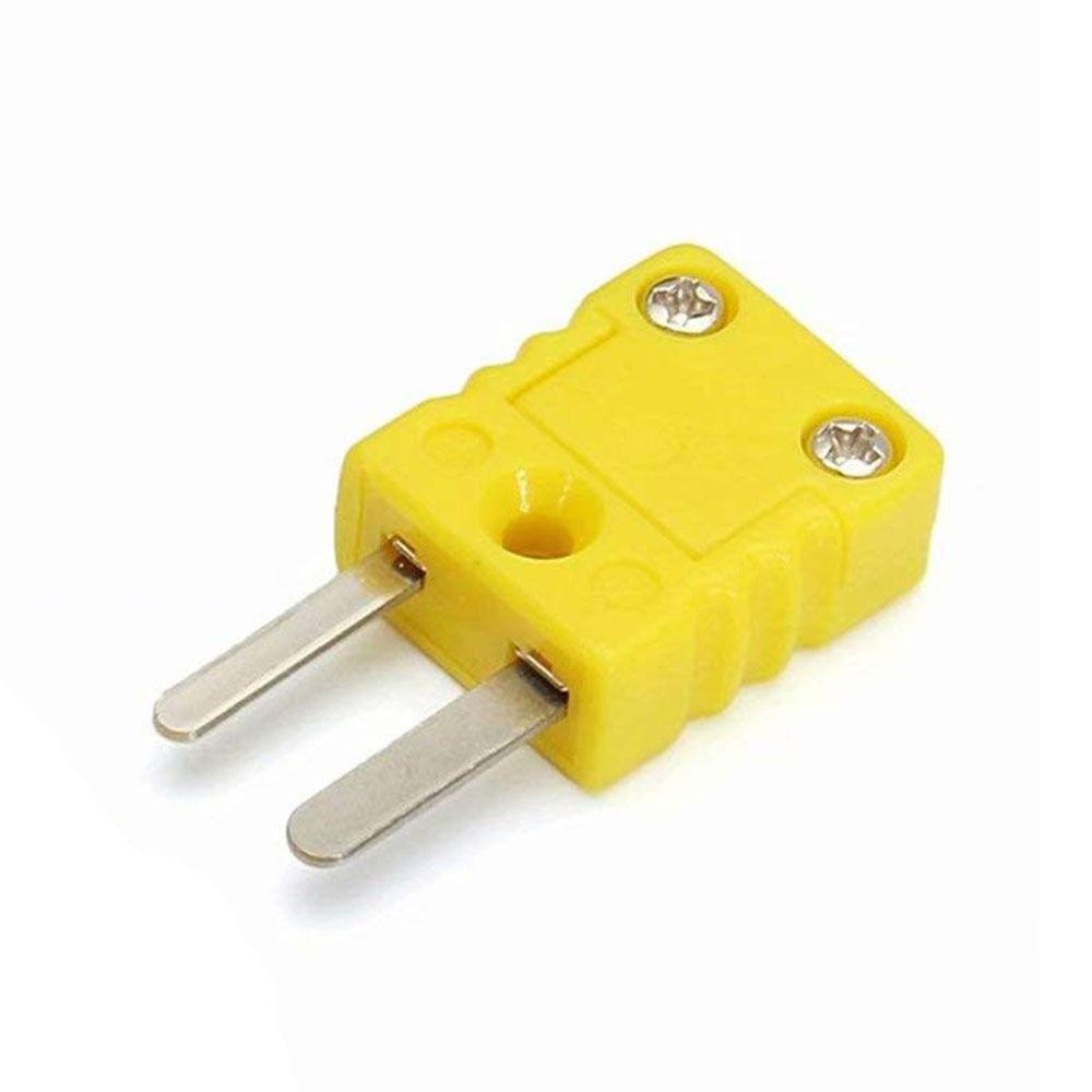 2 шт. -200-1300 ℃ вилки-адаптеры для термопары, пластиковая мини-штекерная вилка, датчик термопары, зонд