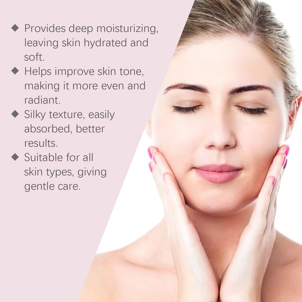 Осветляющий увлажняющий крем Глубоко увлажняет Оптимизирует тон кожи Шелковистая текстура Для всех типов кожи
