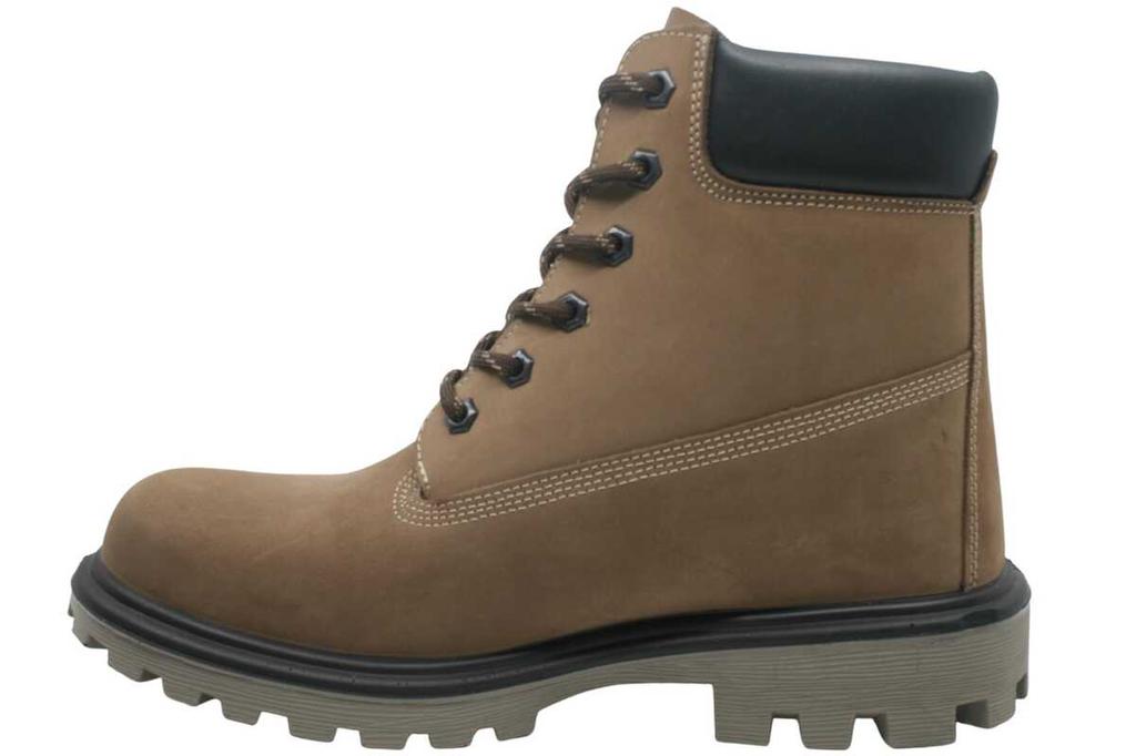 Водонепроницаемые кожаные коричневые мужские ботинки M7108NKU