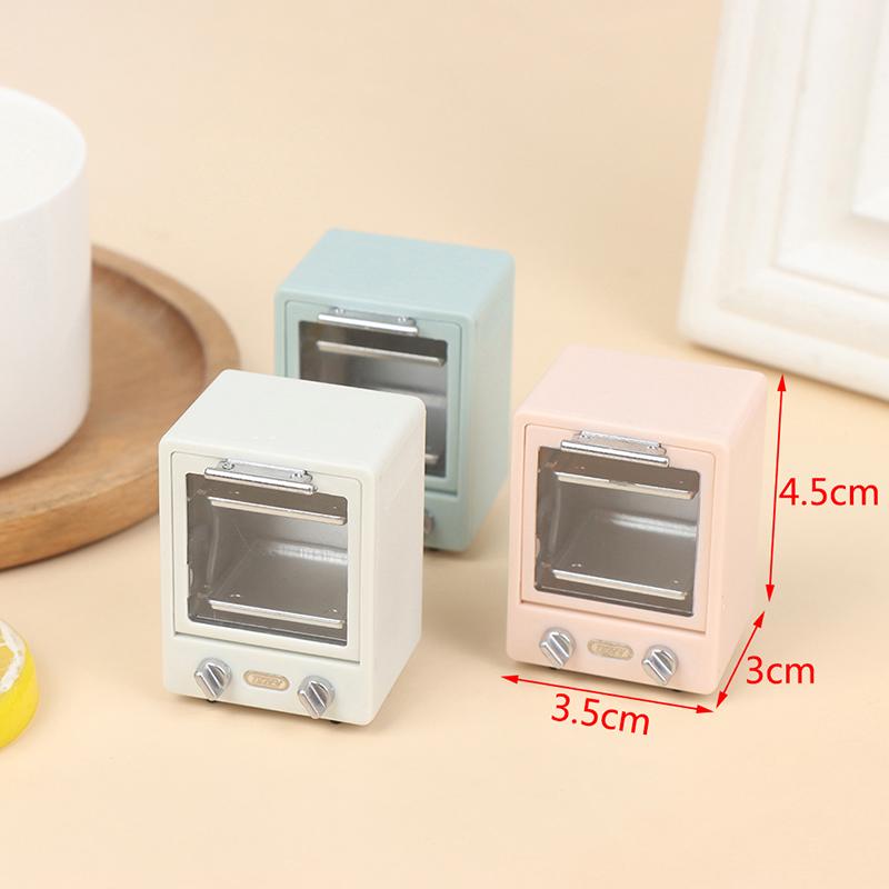 1PCS Dollhouse Miniature Kitchen Coffeemaker Electric Oven Microwave Oven Barbecue Machine Kitchen Electrical Model Pretend Toys