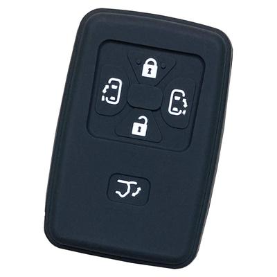 [ИКТ] Силиконовый чехол для смарт-ключа автомобилей Toyota 5 кнопок Черный/Estima/Noah 60-й серии 70-й серии/Voxy