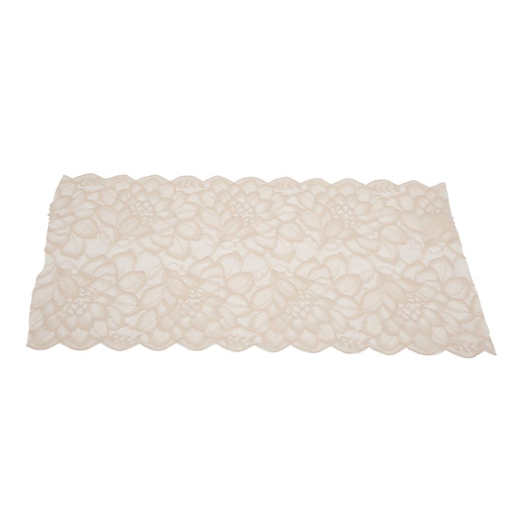Кружевная лента 10 ярдов, ширина 23 см, декоративная элегантная кружевная отделка для упаковки подарков, свадебной одежды