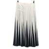 VALENTINO сделано в Италии Длинная длина По цвету Плиссированная юбка 38 молочный Женщины Б/у
