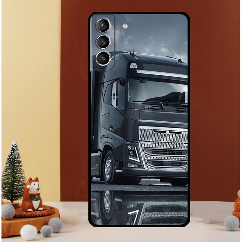 Крутой чехол для грузовика для Samsung Galaxy S23 S24 Ultra S8 S9 S10 S22 Plus Note 10 20 Ultra S20 S21 FE