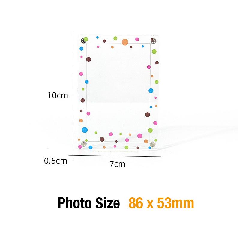 [Film Lab] [Set of 4pc] Magnetic Photo Frame Fridge Magnet for Instax Mini Photo CAC20