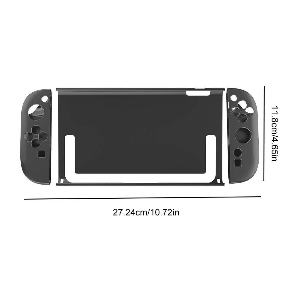 TPU+PC Detachable Case for Nintendo for Switch 2 Protective Case Cover Anti-scratch Protective Shell Shockproof Game Accessories