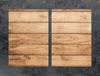 СТЕКЛЯННАЯ ЗАЩИТНАЯ ПАНЕЛЬ ДЛЯ КУХНИ 2x35x52 ДЕРЕВО
