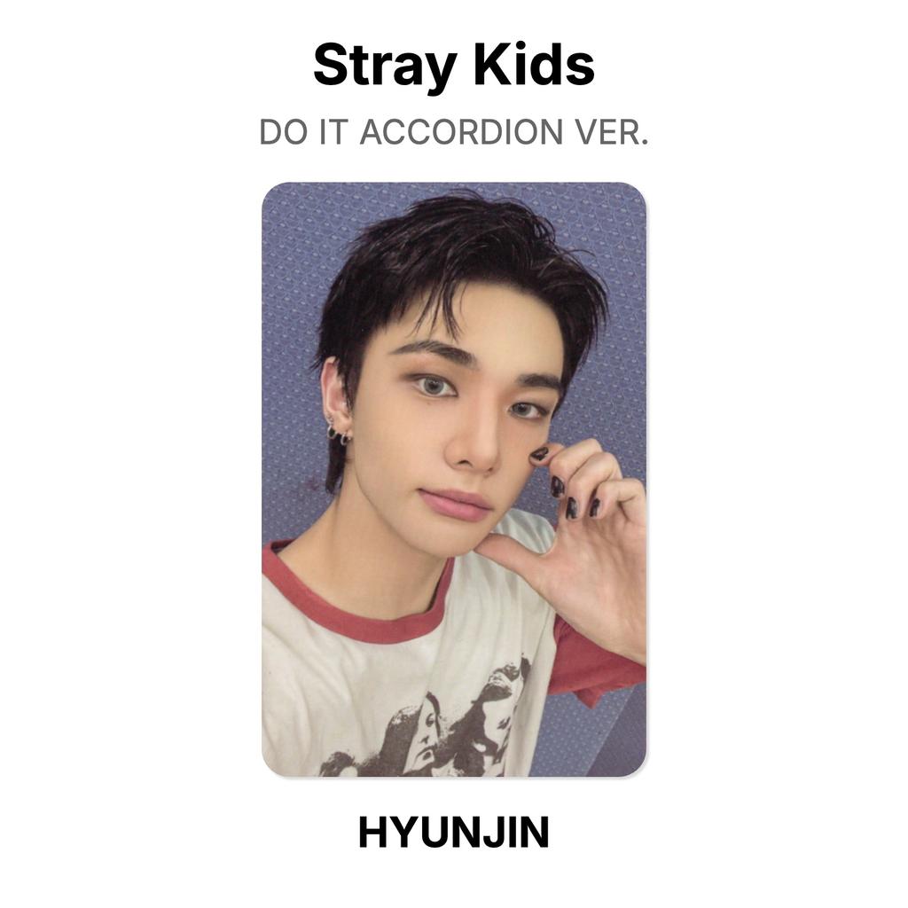 Stray Kids СДЕЛАЙТЕ АККОРДЕОН ВЕРСИЯ. Официальная фотокарта