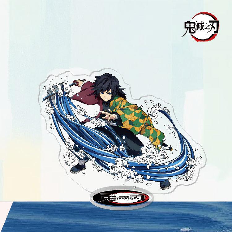 Аниме Периферия Kimetsu No Yaiba Тандзиро Нэдзуко Иноске Зеницу Бабочка Выносливость Акриловая Подставка Декоративные Украшения