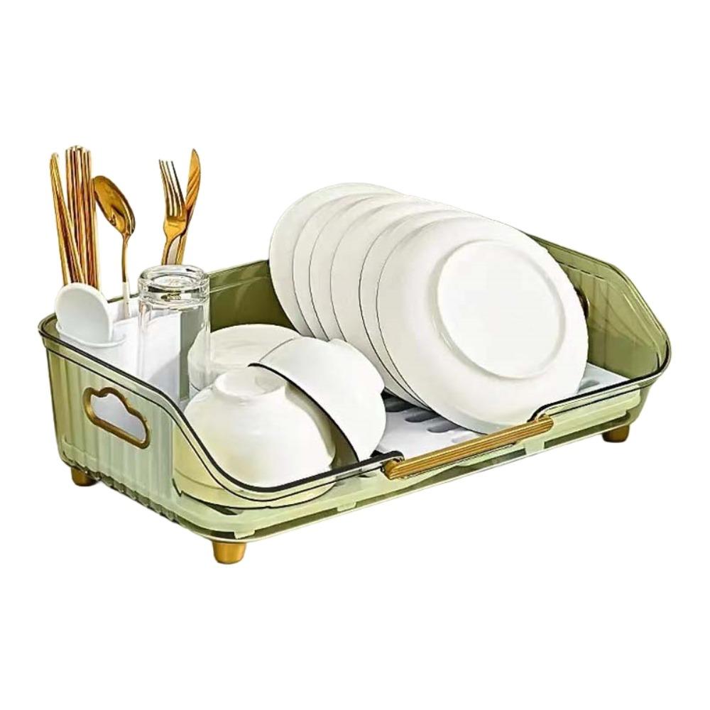 Chopstick Basket Tube Kitchen Bowl Plate Rack Tableware Storage Multifunctional Bowl Storage Shelf Cutlery Drainer