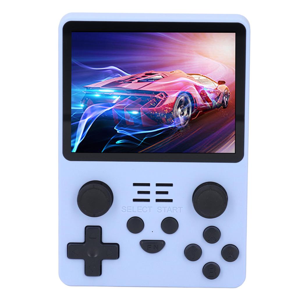 Портативная игровая консоль с синим экраном IPS 3,5 дюйма, двумя 3D-джойстиками на чипе ST7703, портативная ретро-игровая приставка