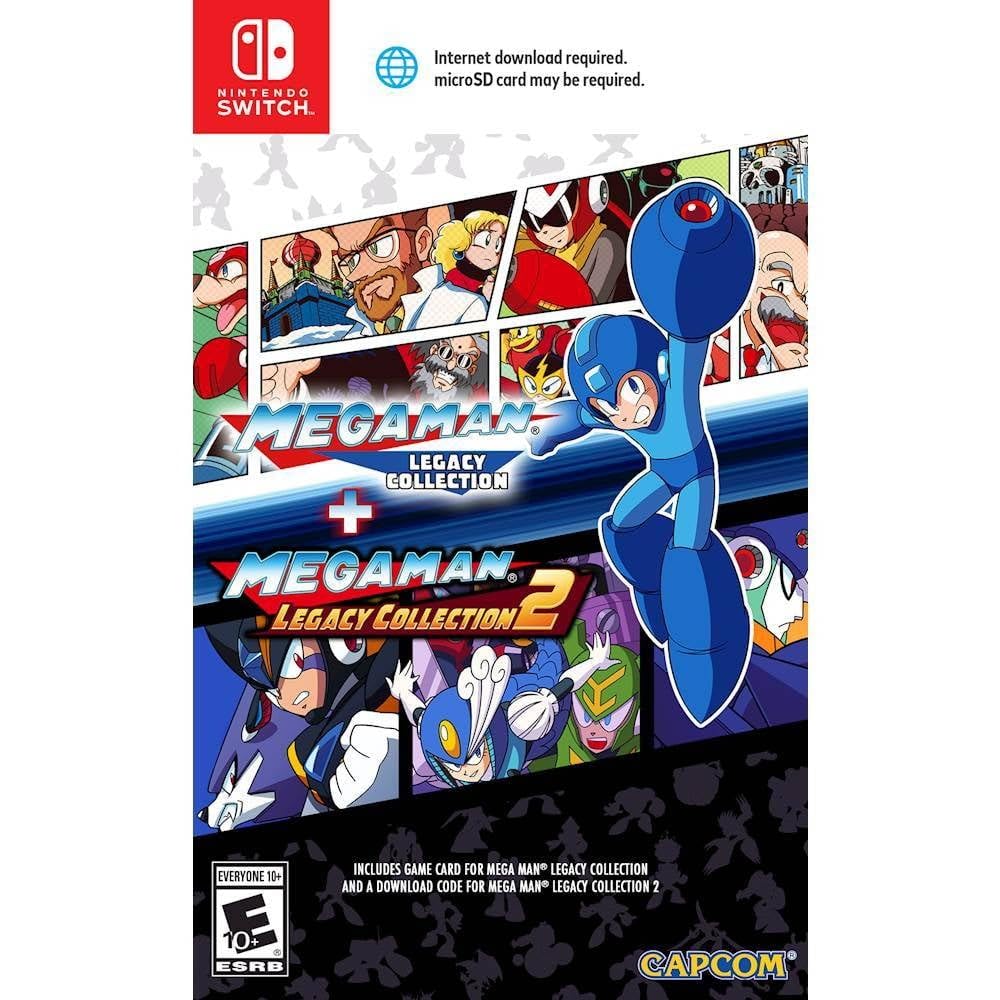 Mega Man Legacy Collection 1 2 North Switch + (Импорт Америки) -