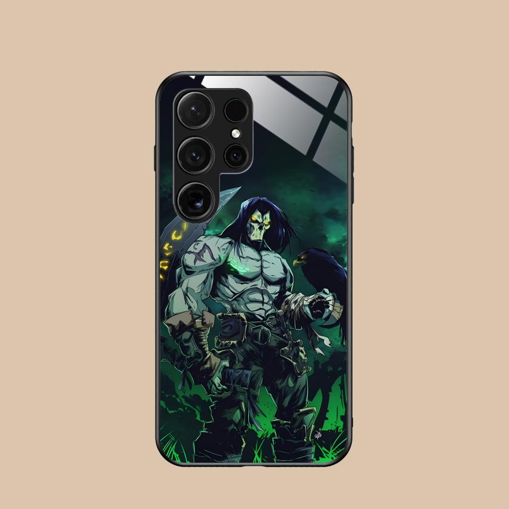 Игровой чехол Darksiders для мобильного телефона Samsung Galaxy S26 S25 S24 S23 S22 S21 S20 Note20 Plus FE Ultra Стеклянный Цветной Чехол Чехол