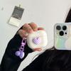 Подходящий чехол для Bluetooth-наушников Apple AirPods Pro, Love Ins, Маленький свежий, S1/2/3 Поколение, Однотонный