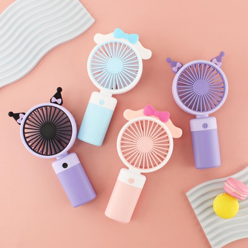 Портативный USB-вентилятор с рисунком - мини-настольный электрический вентилятор для использования на открытом воздухе
